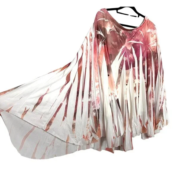 Studio Y Skirt Women’s XL Multicolor Polyester Flowy Y2K Fairy Gypsy Boho - Picture 1 of 4